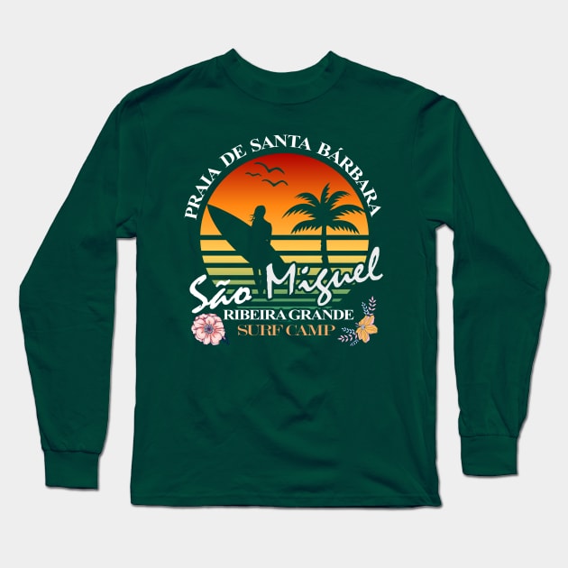 Praia de Santa Barbara, Ribeira Grande, Sao Miguel, Azores Long Sleeve T-Shirt by Blended Designs